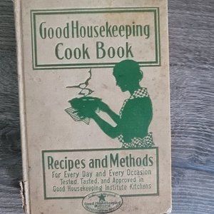 Good Housekeeping Cook Book 1933 First Edition- Fair Condition